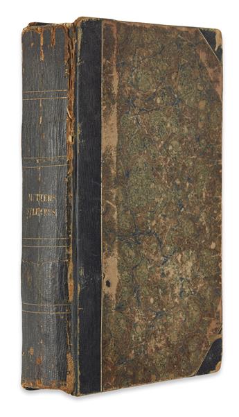MÜTTER, THOMAS DENT. Syllabus of the Course of Lectures on the Principles and Practice of Surgery . . . Part I.[-III.]  1843